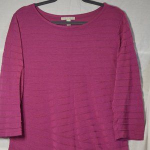 Dana Buchman Fuchsia Sweater Size L